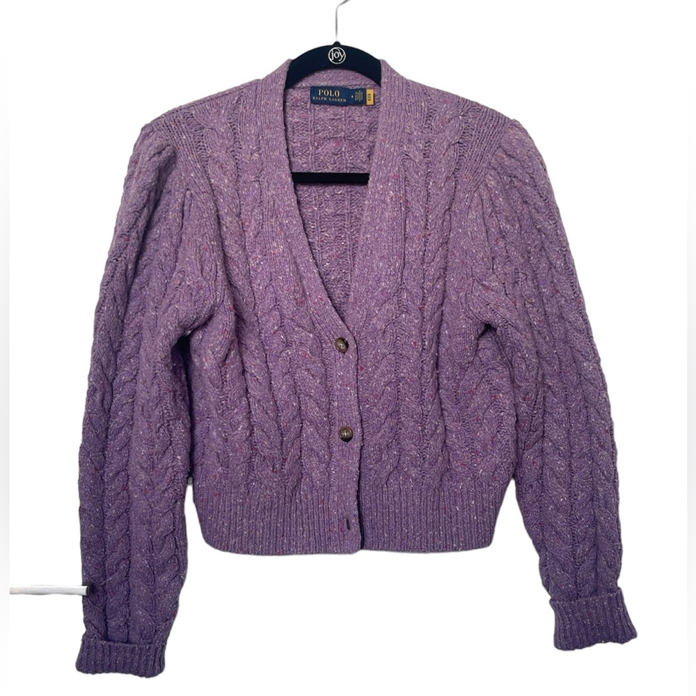 Polo Ralph Lauren Cabled Cardigan - Picture 4 of 5